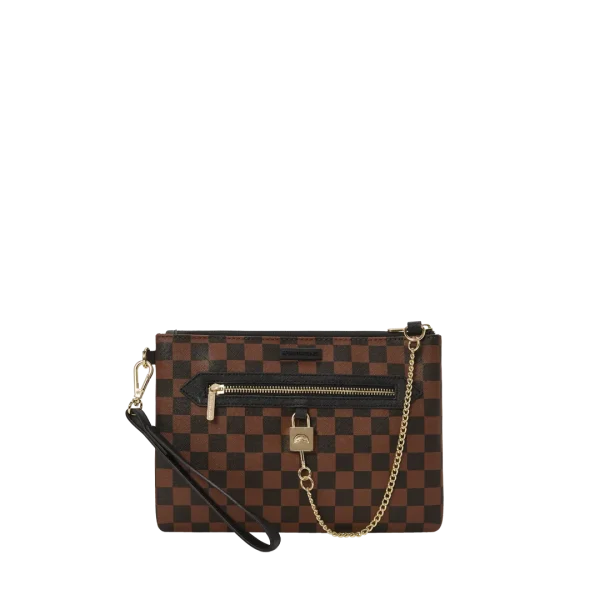 HENNY LOCK SHARKS IN PARIS CROSSOVER CLUTCH