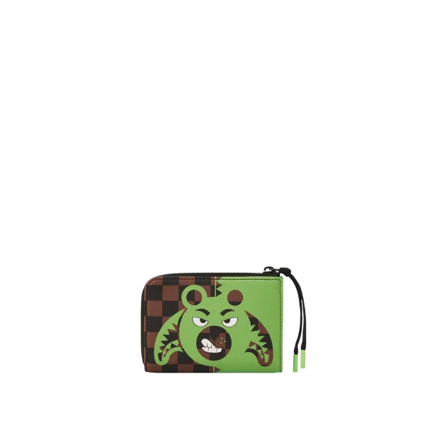 GREEN MONEY BEAR WALLET