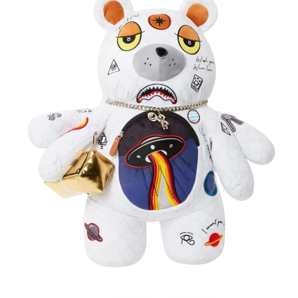 UFO SPACED OUT MONEYBEAR TEDDYBEAR BACKPACK