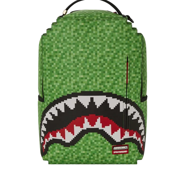 MINECRAFT CREEPER SHARK BACKPACK