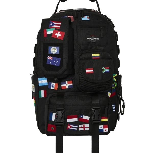 JAMES FIRST CLASS GLOBAL FLAGS SPECIAL OPS CARGO BACKPACK